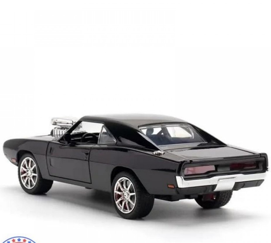 Метална кола с отварящи се врати светлини и звуци Dodge Charger 1970 1:24