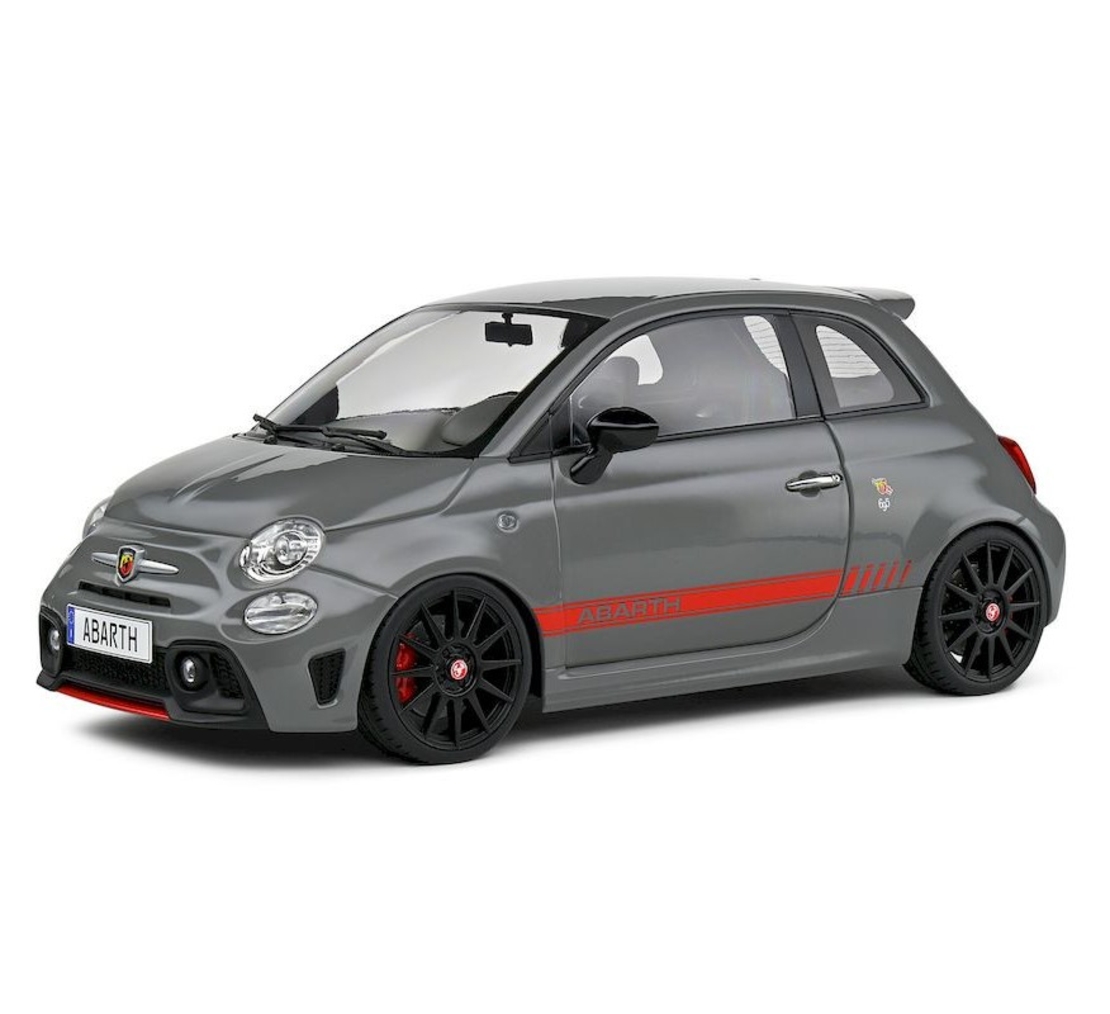 Метална кола Fiat 695 Abarth XSR Edition (Yamaha Grey 2022) - Solido 1:18