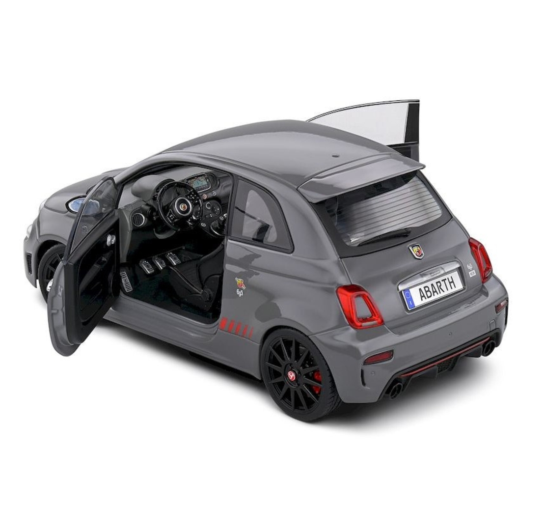 Метална кола Fiat 695 Abarth XSR Edition (Yamaha Grey 2022) - Solido 1:18