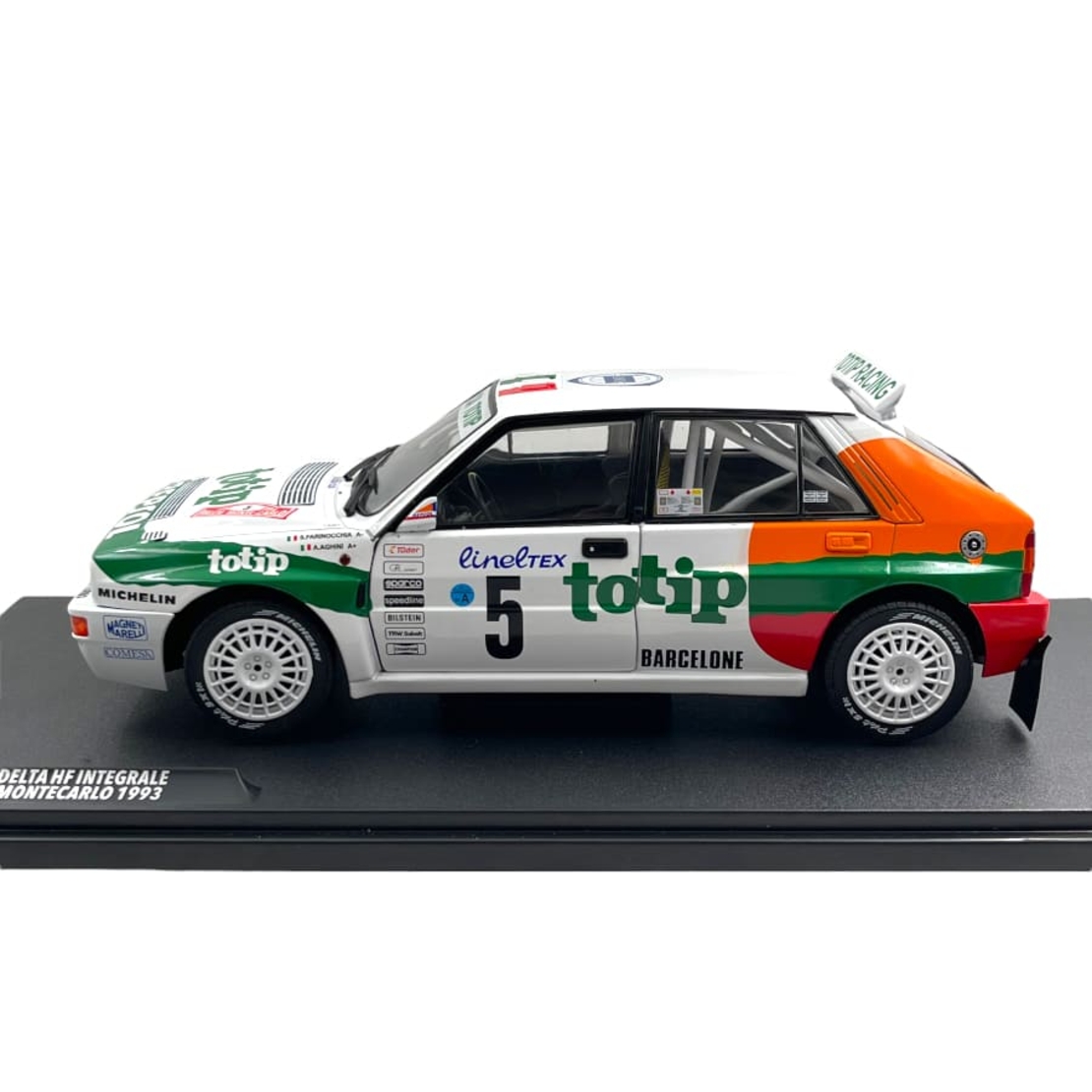 Метална кола Lancia Delta HF Integrale Rally Montecarlo 1993 - 1:18
