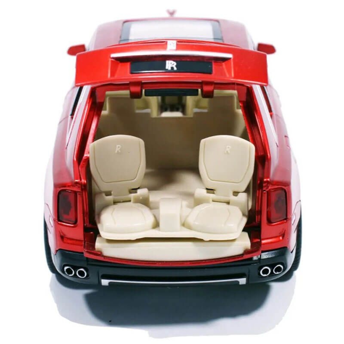 Метална кола с отварящи се врати, капаци, светлини и звуци Rolls-Royce Cullinan 1:22