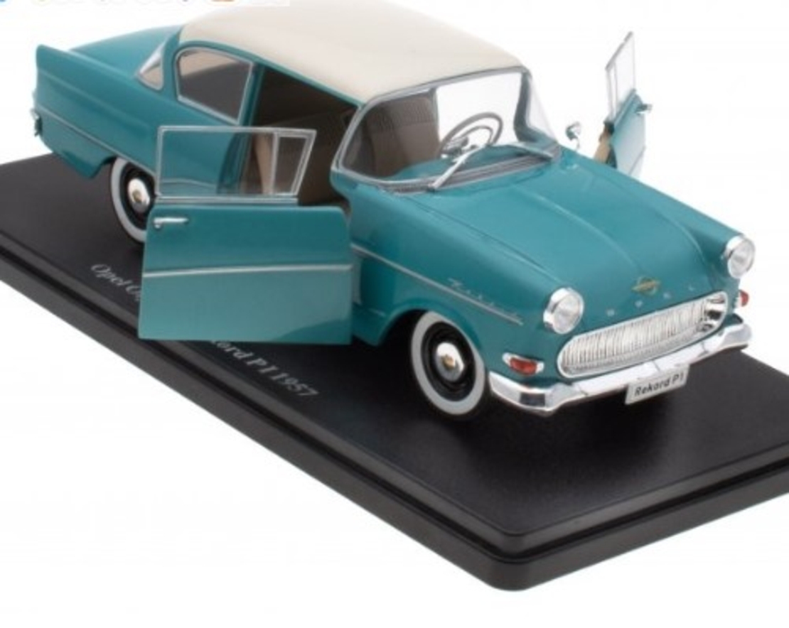 Метална кола Opel Olympia Rekord PI 1957 - Hachette 1:24