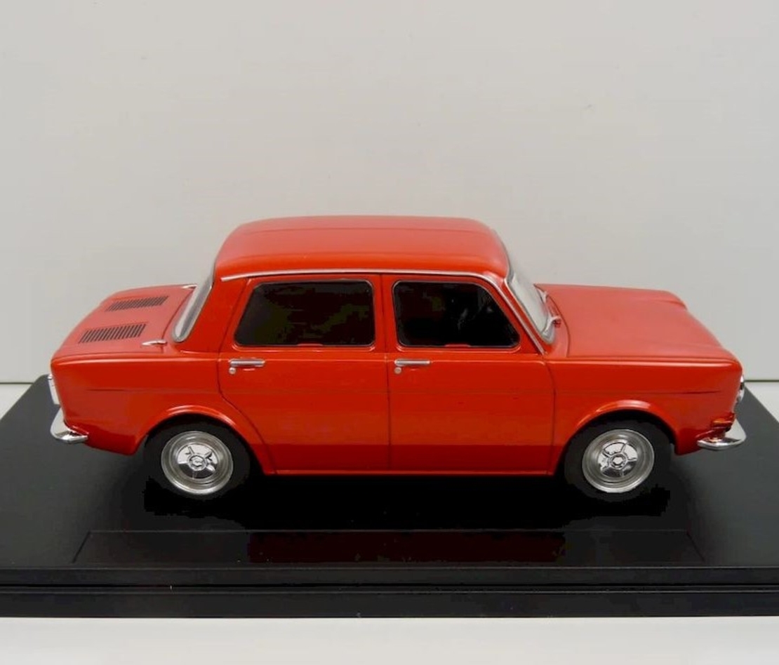 Метална кола Simca 1000 1969 - 1:24 SALVAT