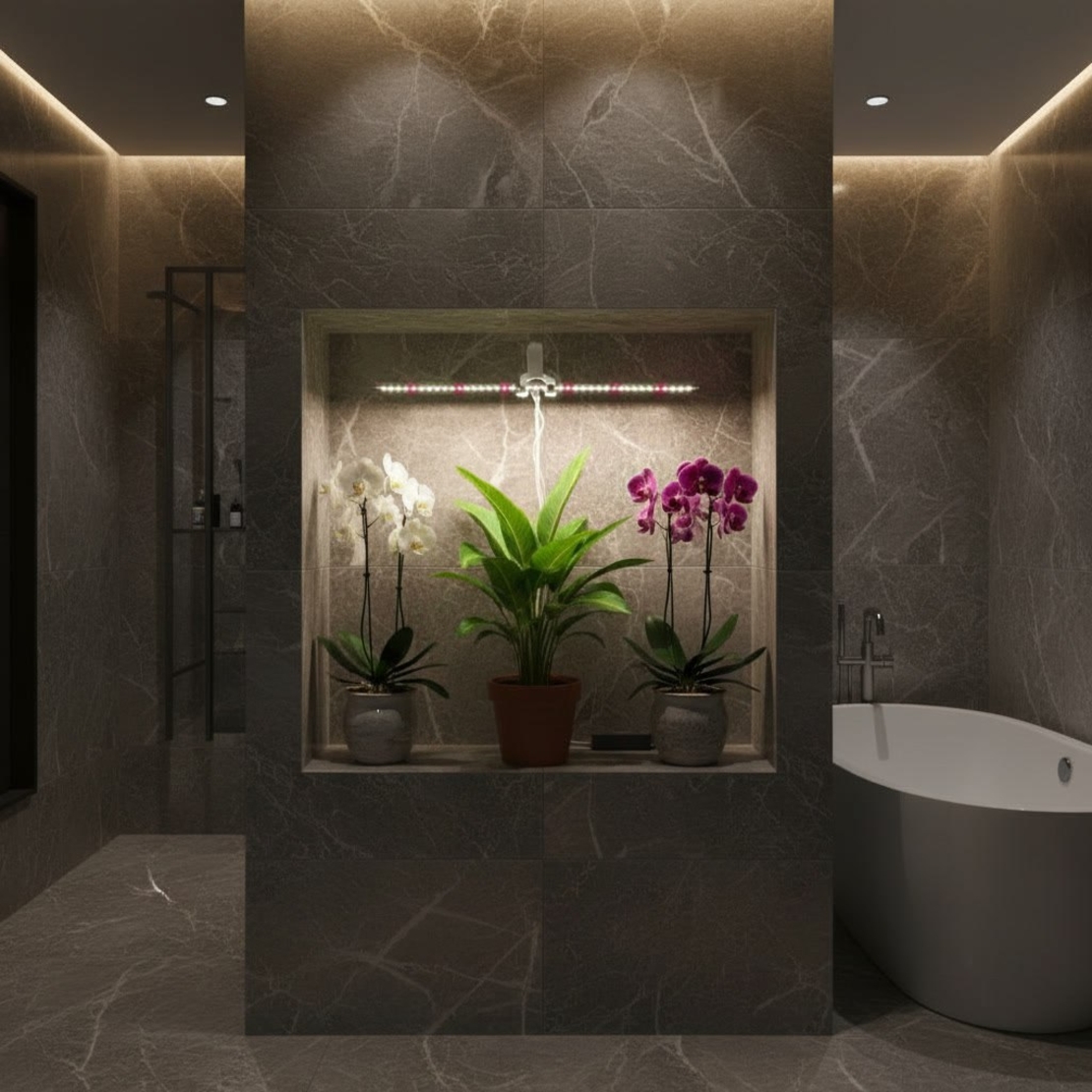 Универсална LED лампа за растения 25W