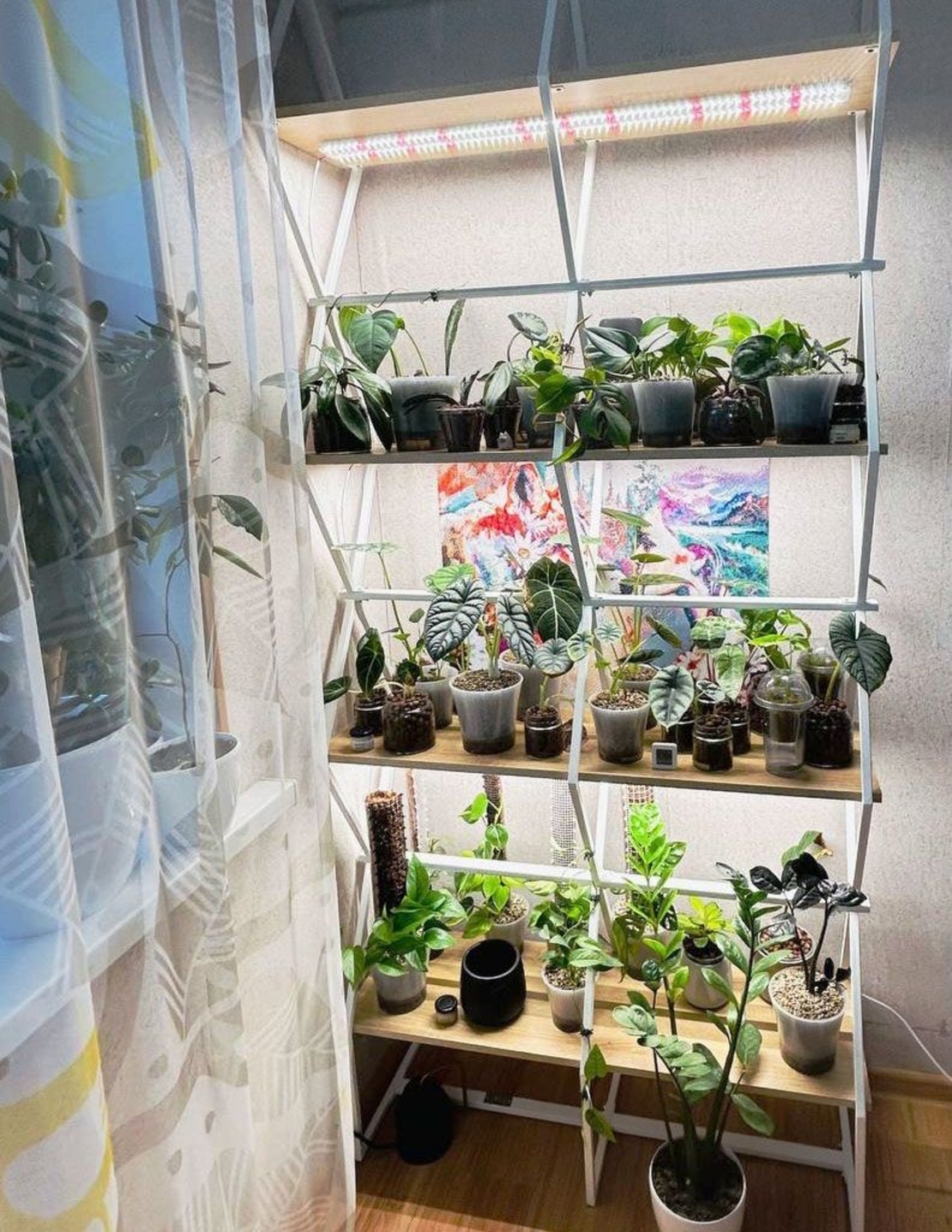 Универсална лед лампа за otglegdane-na-растения 25W