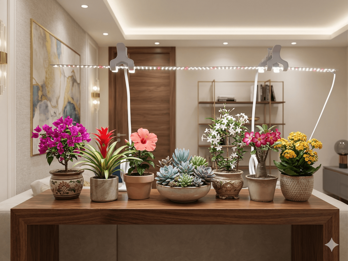 Универсална LED лампа за растения 25W