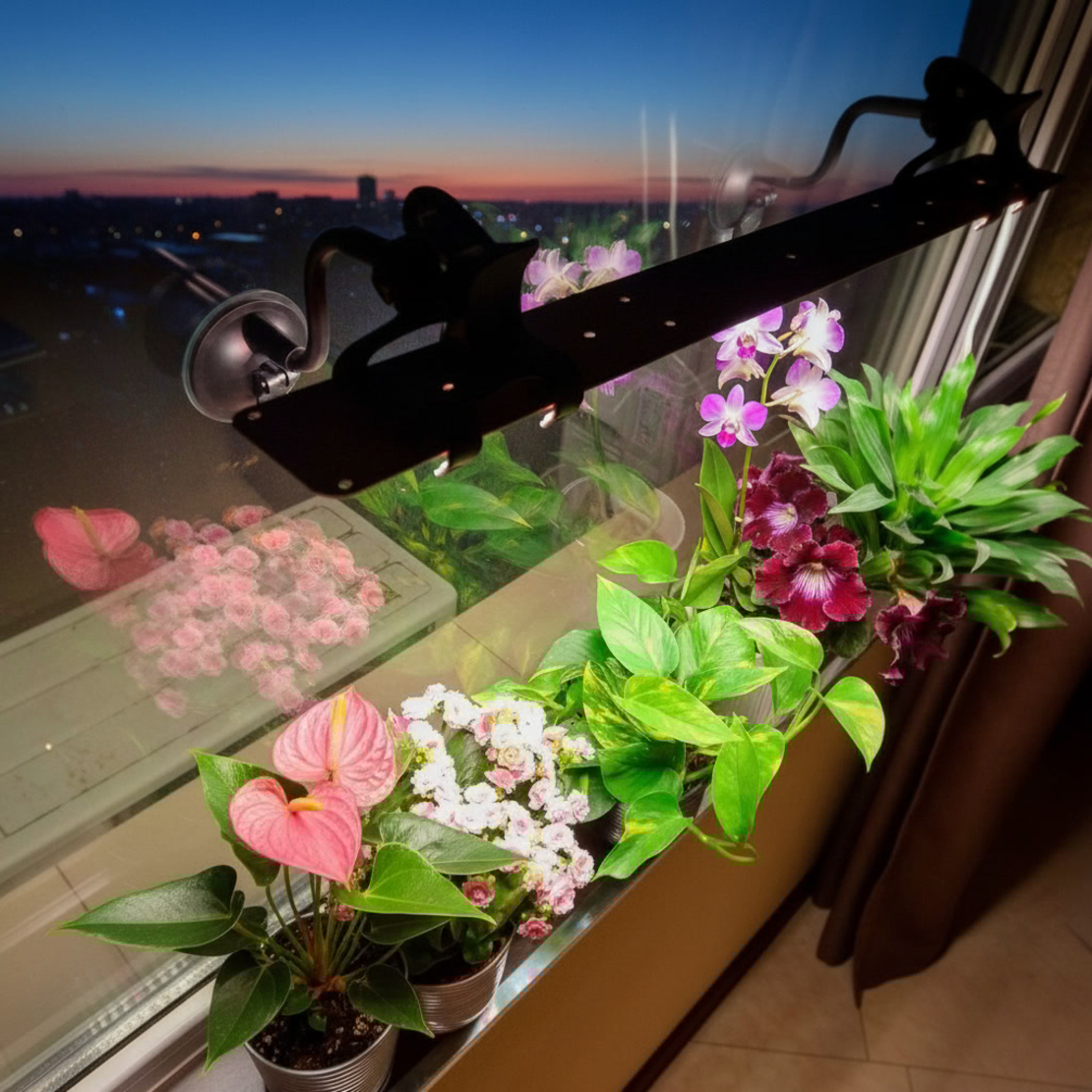 Универсална LED лампа  растения 50W