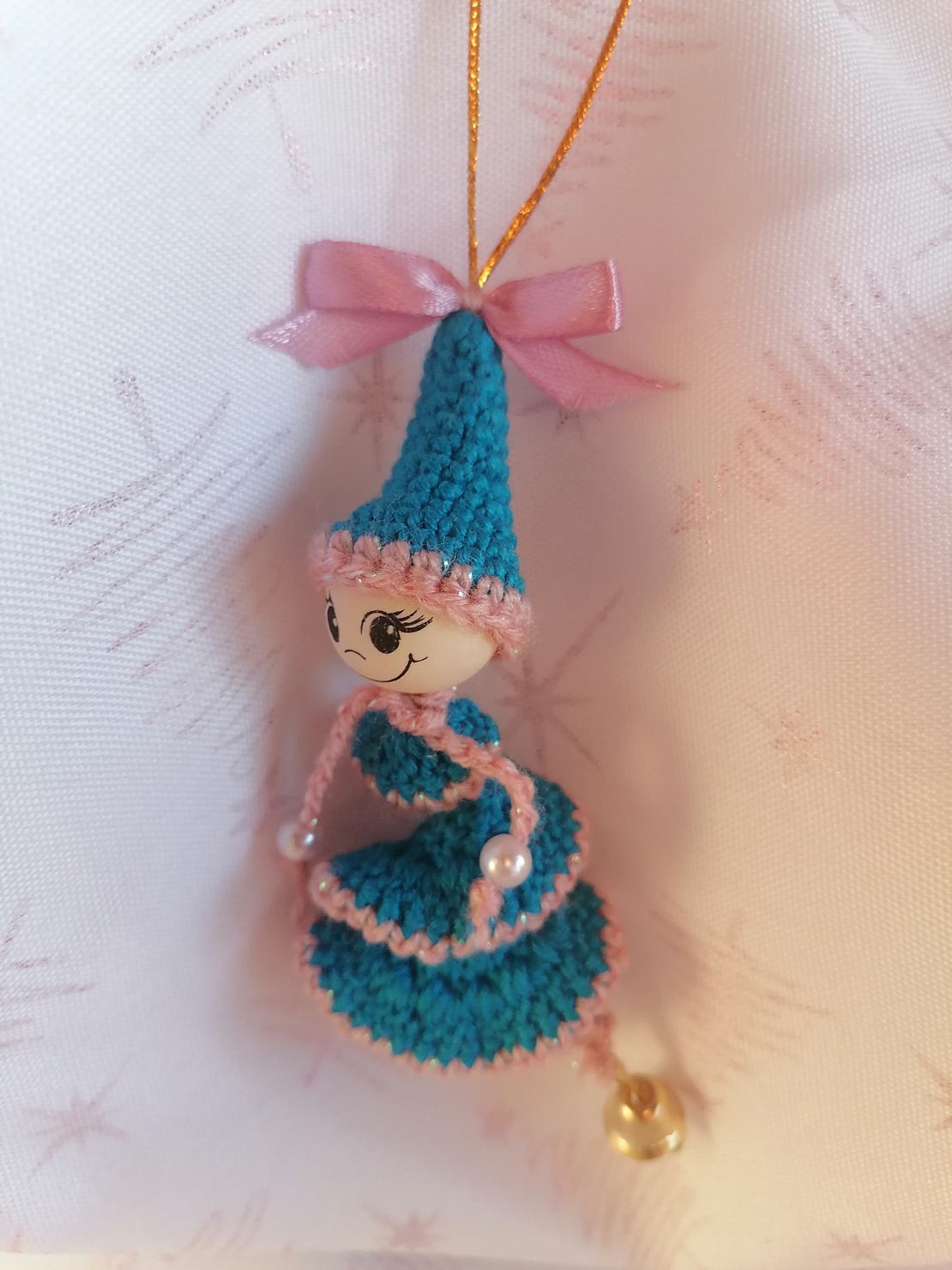 Коледно човече синьо