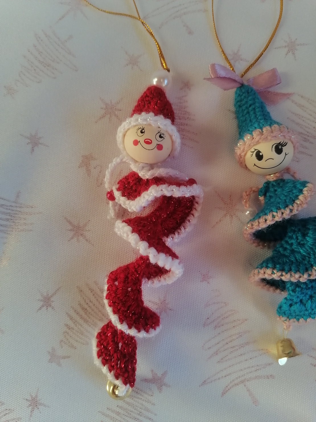 Коледно човече червено