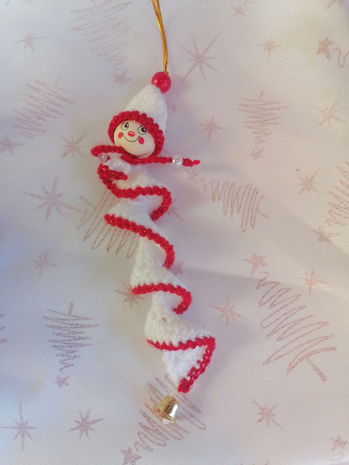 Коледно човече бяло