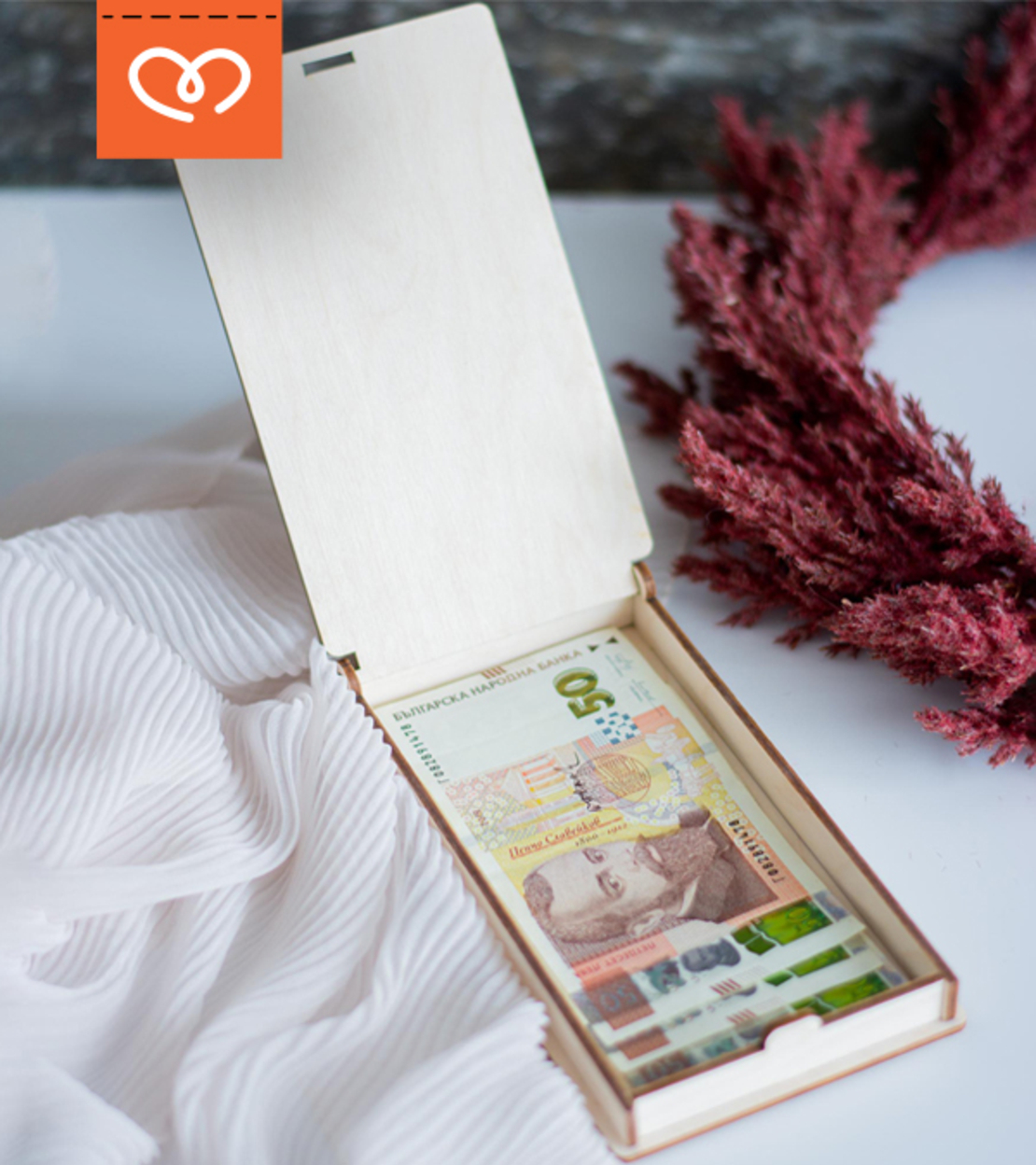 Подарък за кръщене на момиче – персонализирана кутия за Свето кръщение