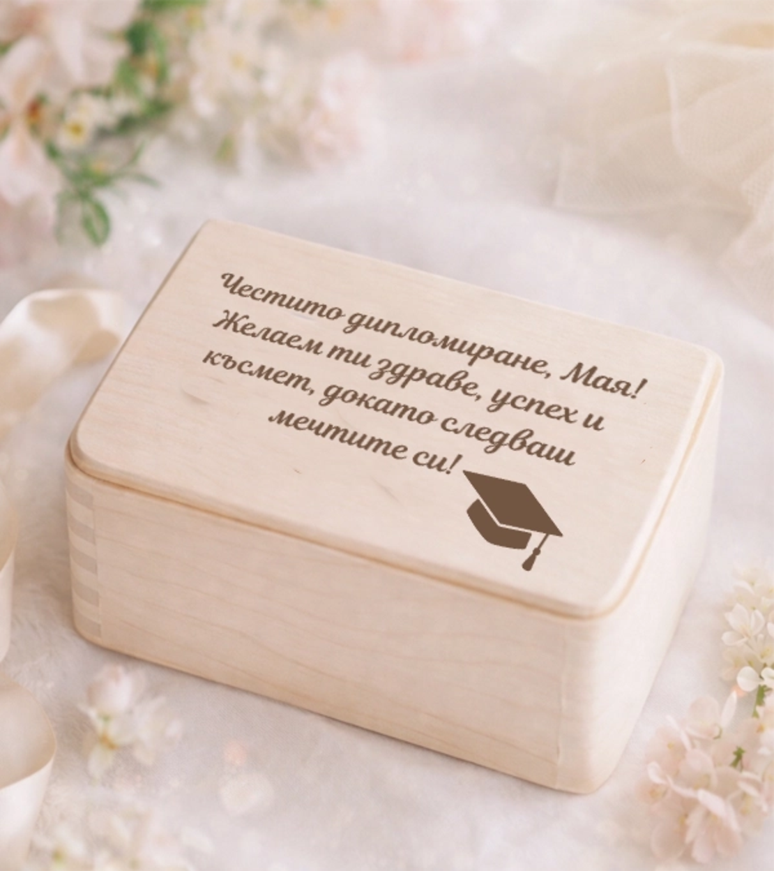 Подарък за дипломиране - кутия за бал |  Завършване подарък