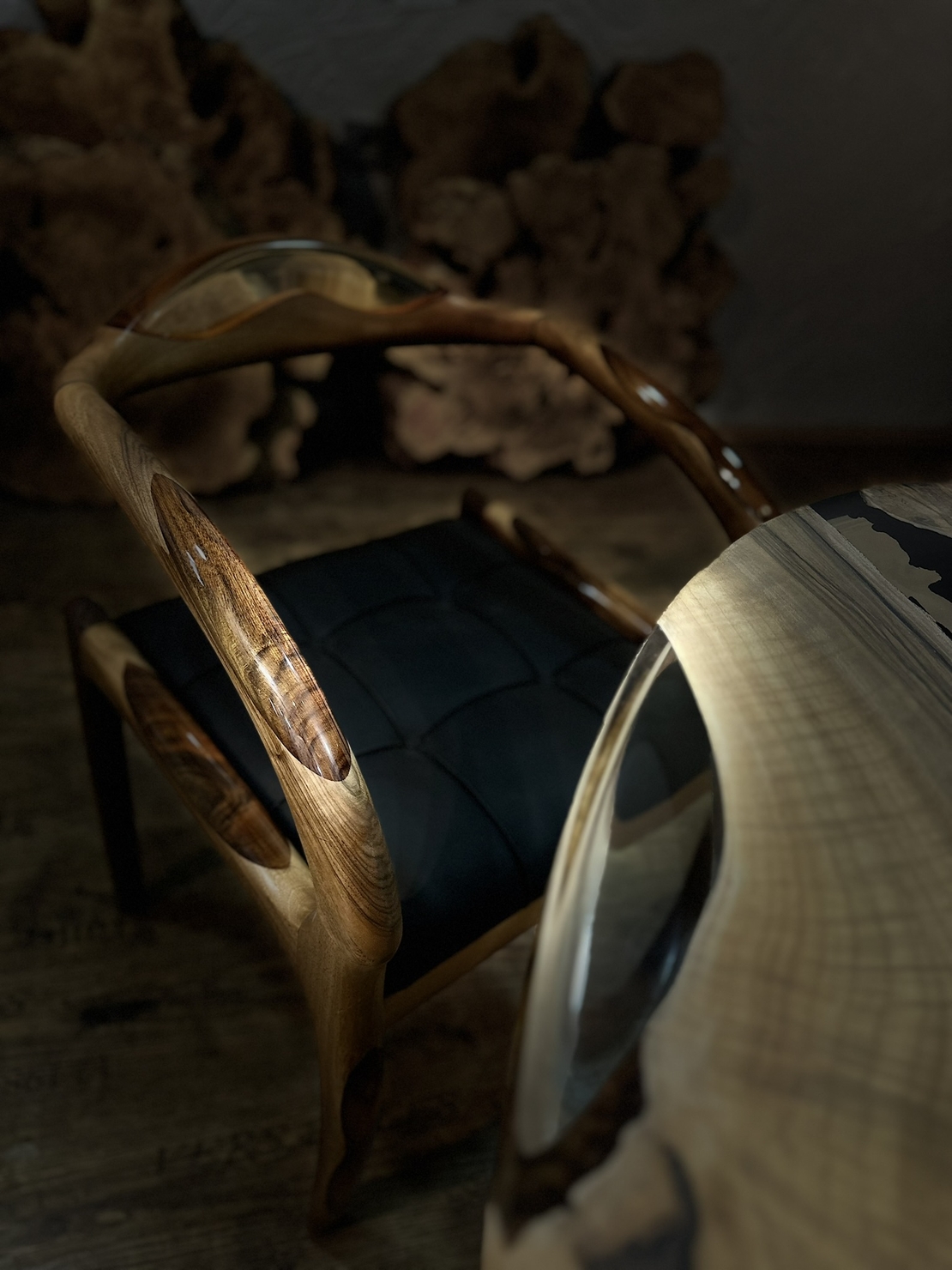 Премиум ръчна изработка от естествен коренов дървен материал