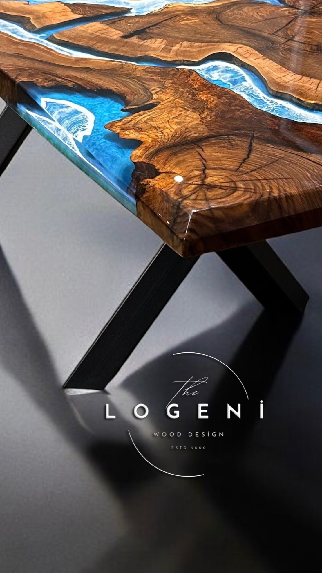 Ocean Art – Художествена епоксидна маса с морски ефект (по поръчка)