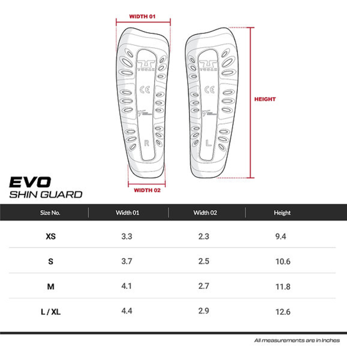 EVO Протектор за пищял