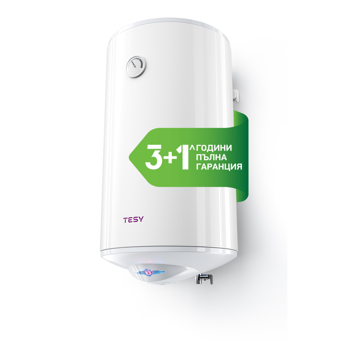 Вертикален бойлер TESY SimpatEco CTV 804430 B12 TSR, 82 л (Кат. № 305536)