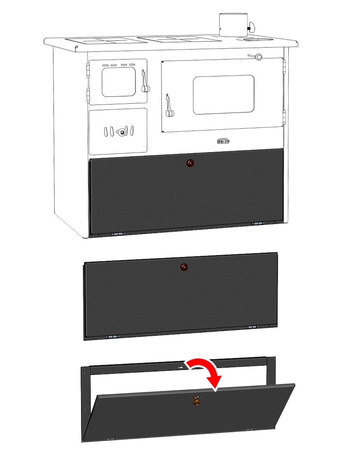 Врата за  Прити 2P 50