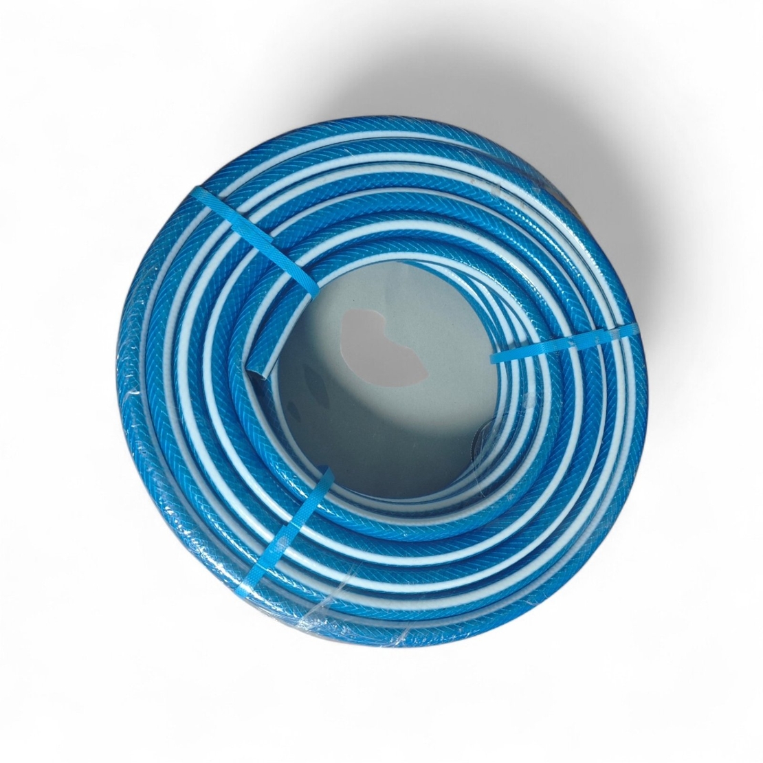 Градински трислоен армиран маркуч Ф19-25м 7609