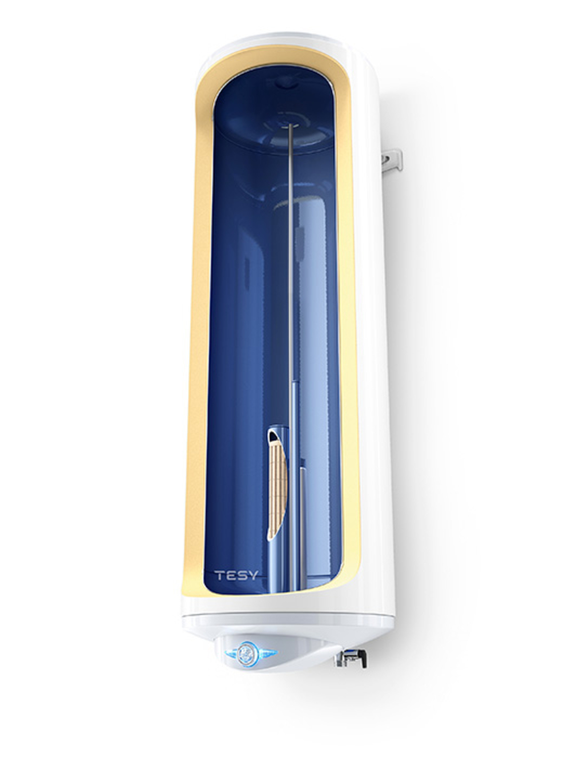 Вертикален бойлер TESY Anticalc Ceramic Slim GCV 803824 CB14 TSR, 80 л, керамичен нагревател (Кат. № 305751)