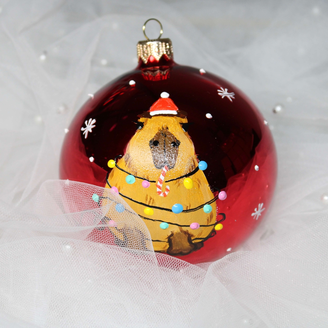 Стъклена играчка - Капибара