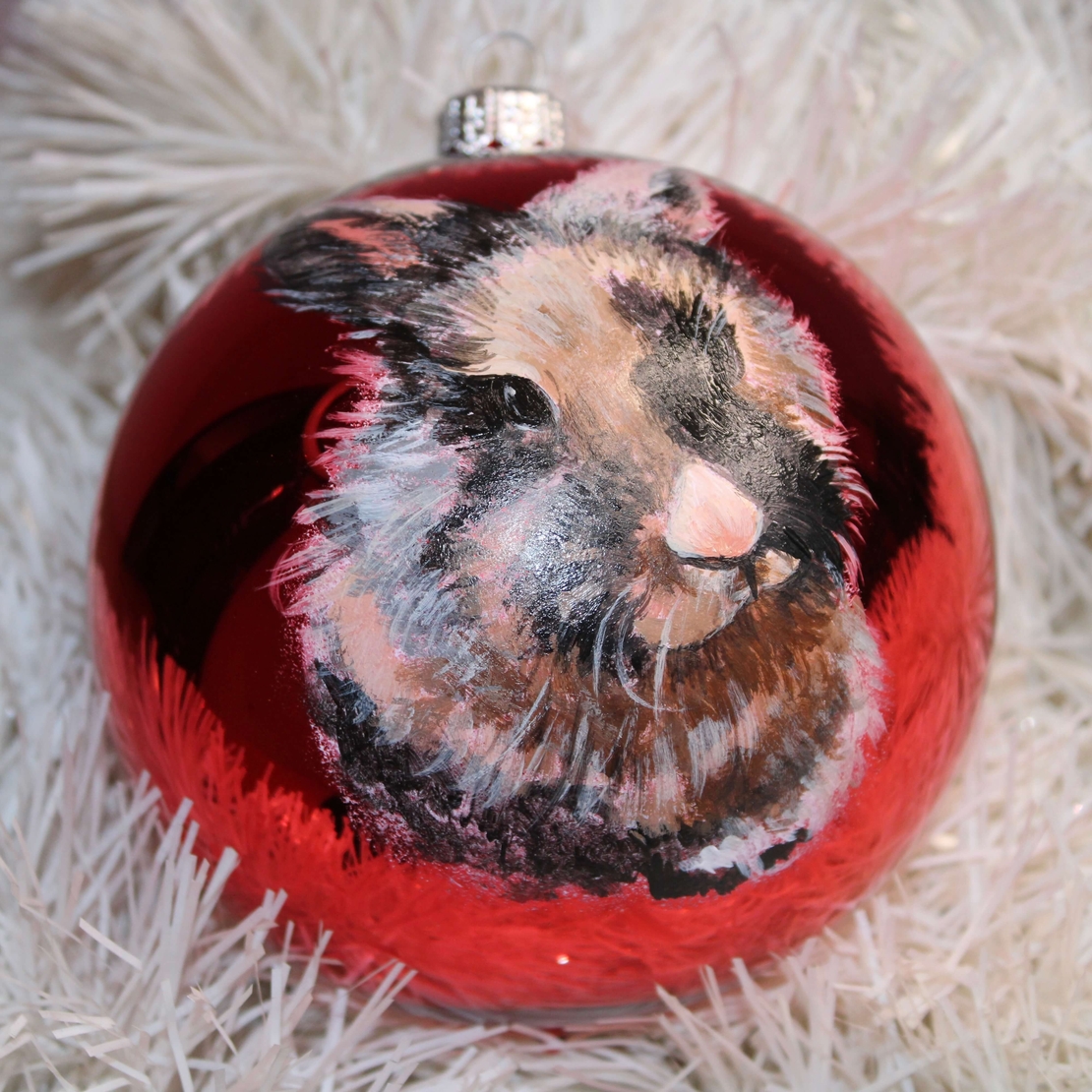 Персонализирана Коледна играчка с домашен любимец