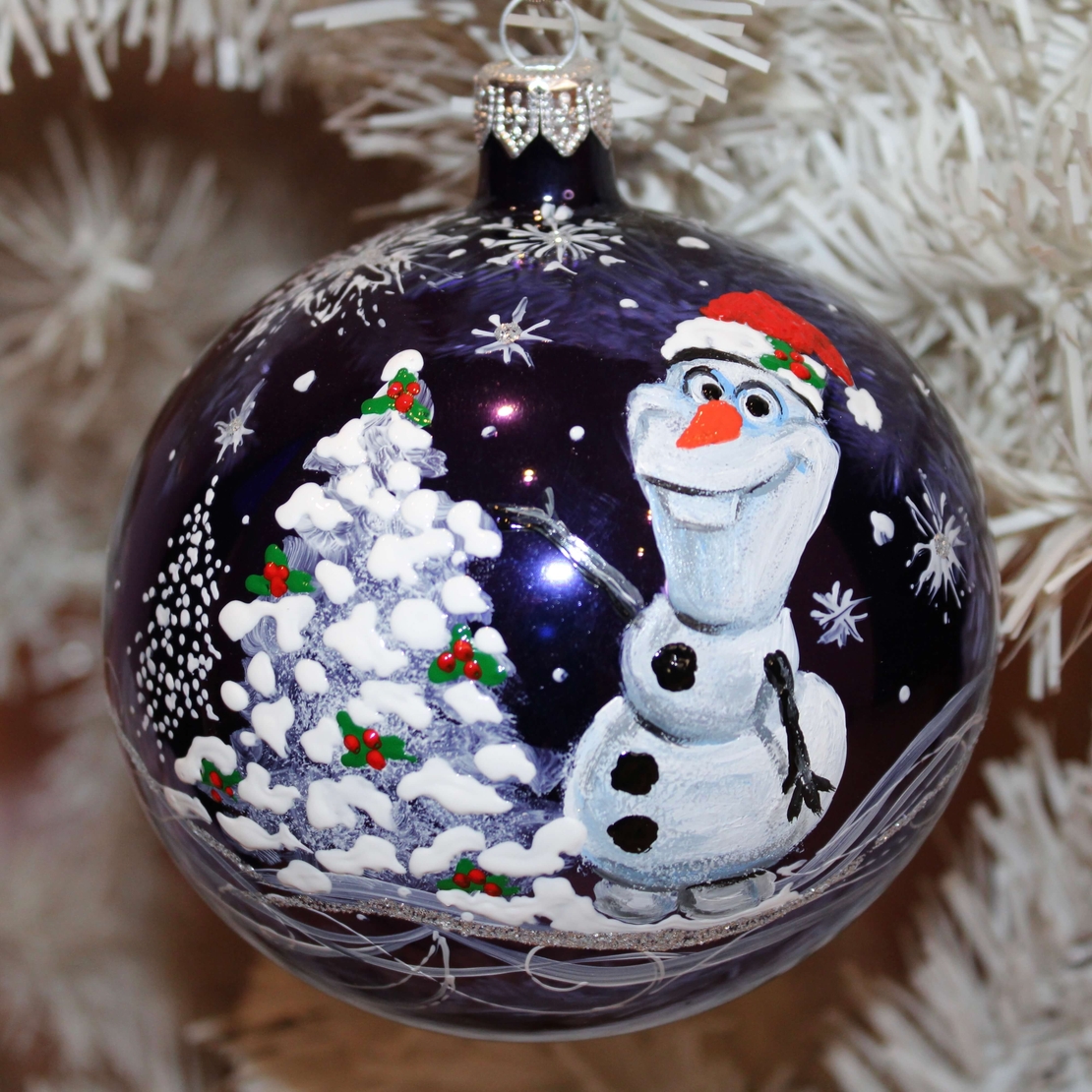 Стъклена играчка - Еленче и човече - Copy 1