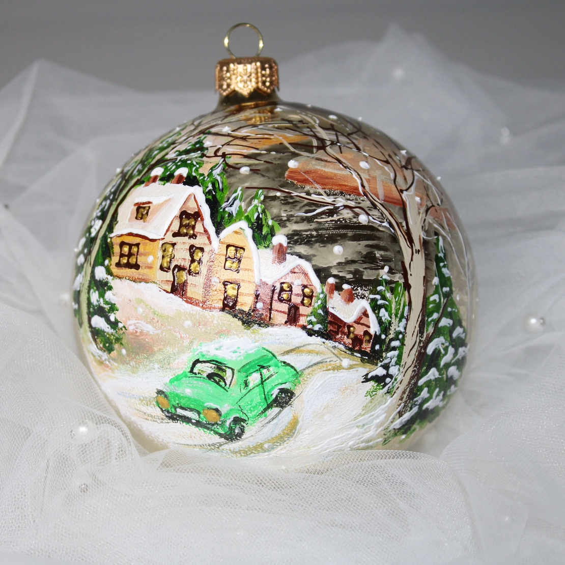 Стъклена коледна играчка - Зимен Пейзаж - Copy 10 - Copy 0 - Copy 1 - Copy 0 - Copy 0
