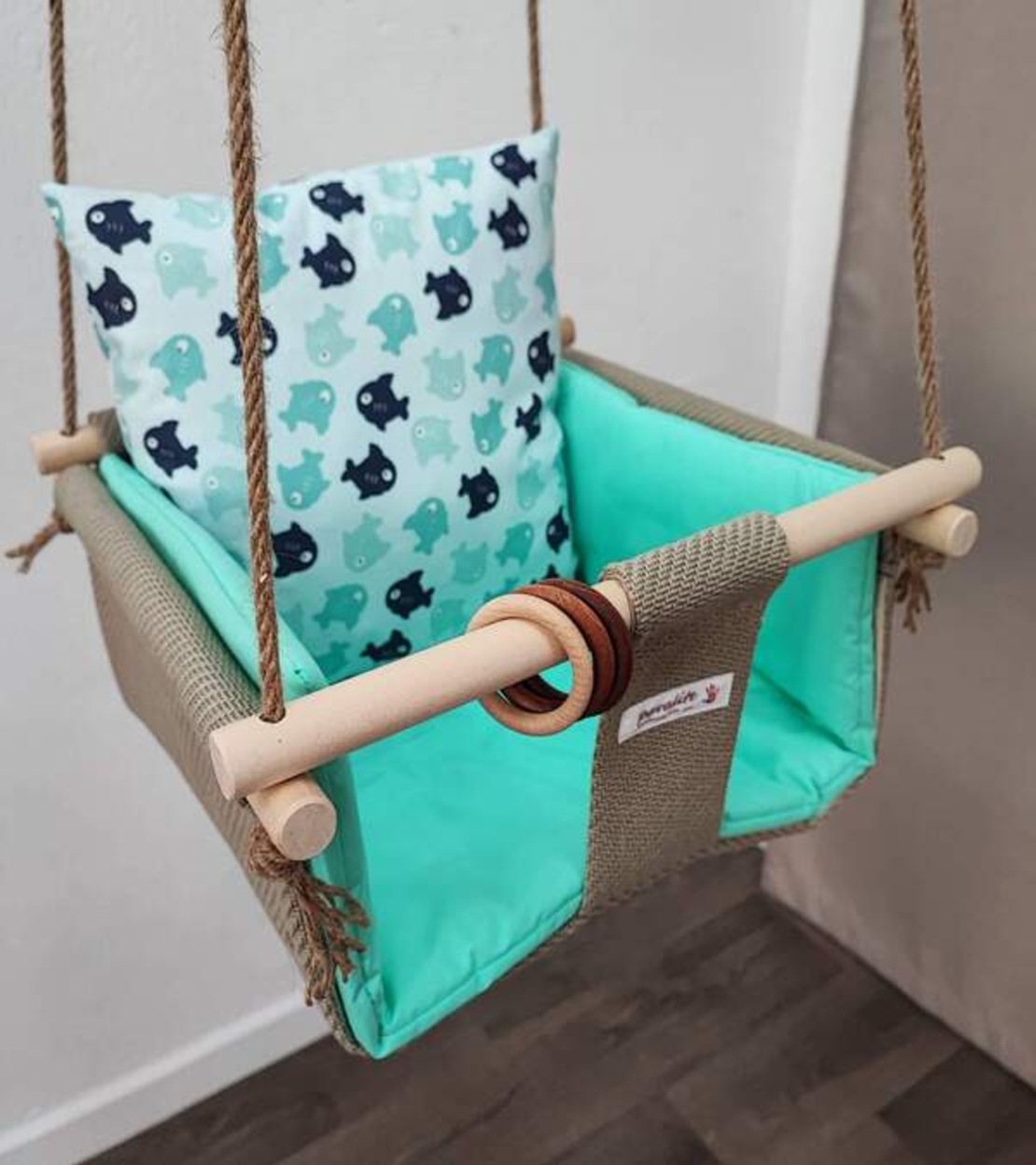 Бебешка стандартна люлка - Рибки