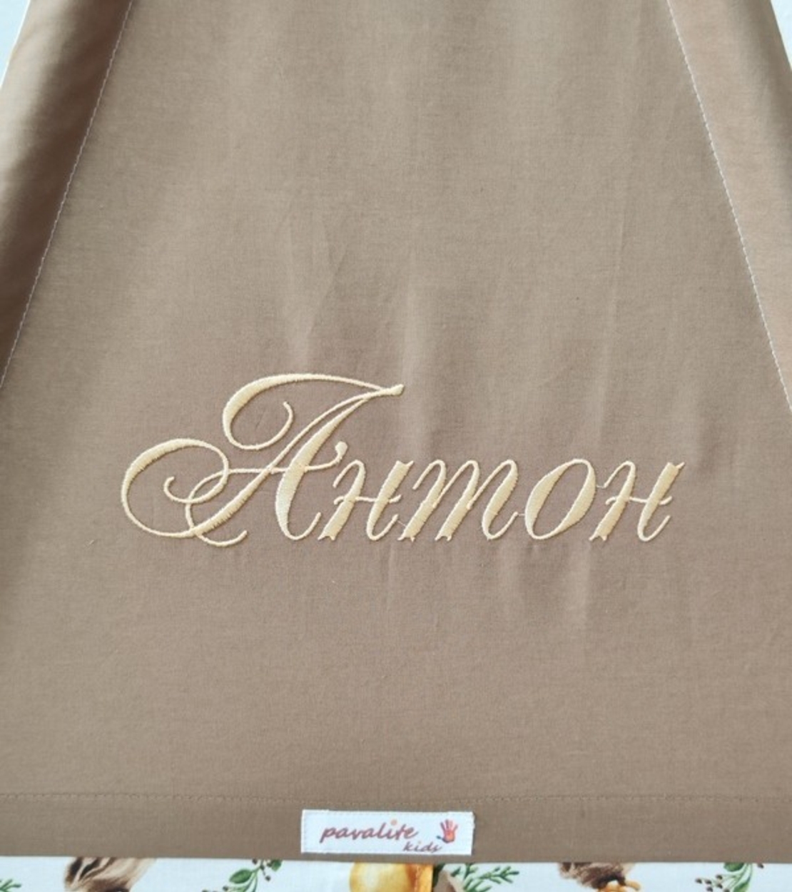 Детска палатка с дебело килимче на квадратчета - 