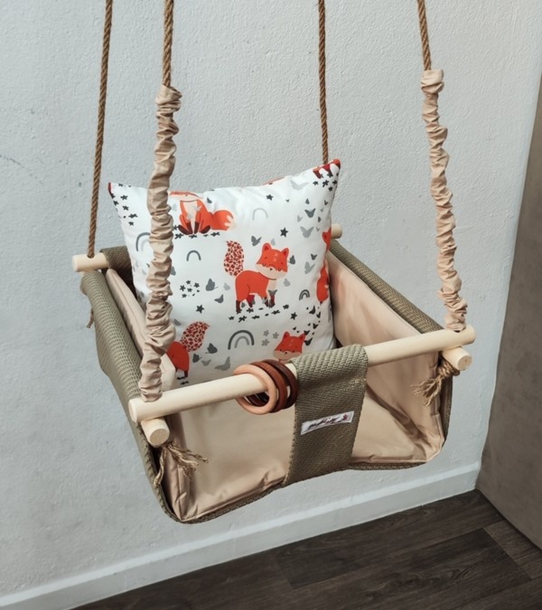 Бебешка стандартна люлка - Лисички
