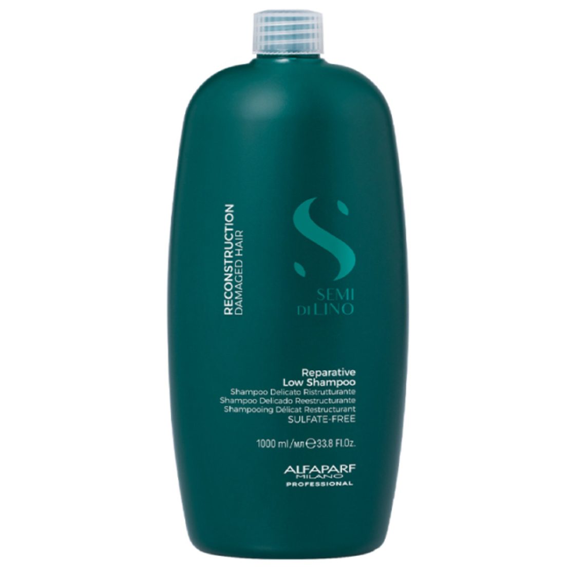 Възстановяващ шампоан за увредена коса с екстракт от бамбук Alfaparf Milano Reconsruction Damaged Hair Reparative Shampoo 1000 мл