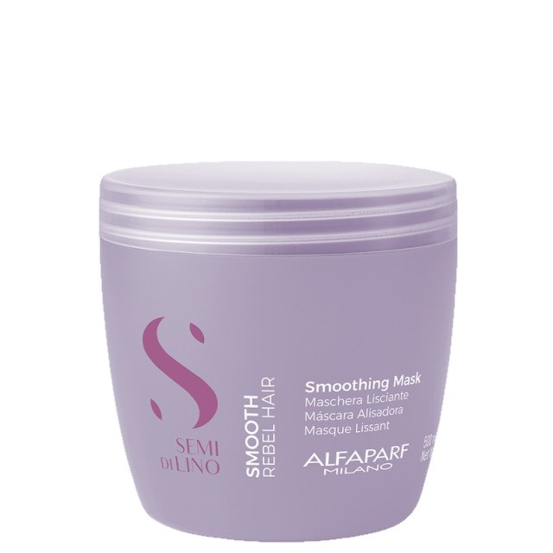 Заглаждаща маска за непокорна и цъфтяща коса Alfaparf Milano Smooth Rebel Hair Smoothing Mask 500 ml