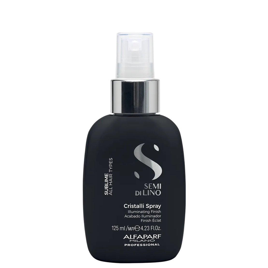 Спрей-кристали за мигновен блясък ALFAPARF Milano Semi Di Lino SUBLIME Cristalli Spray 125ml