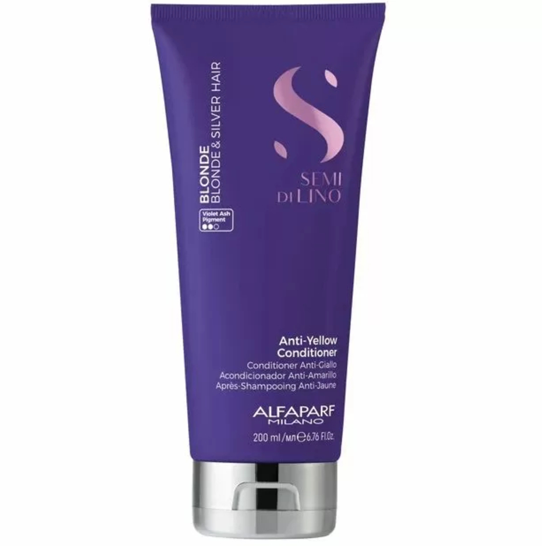 Балсам за неутрализиране на жълти отенъци за руса или сребриста коса&nbsp; Alfaparf Milano Blonde Anti-Yellow&nbsp; Conditioner 200 ml