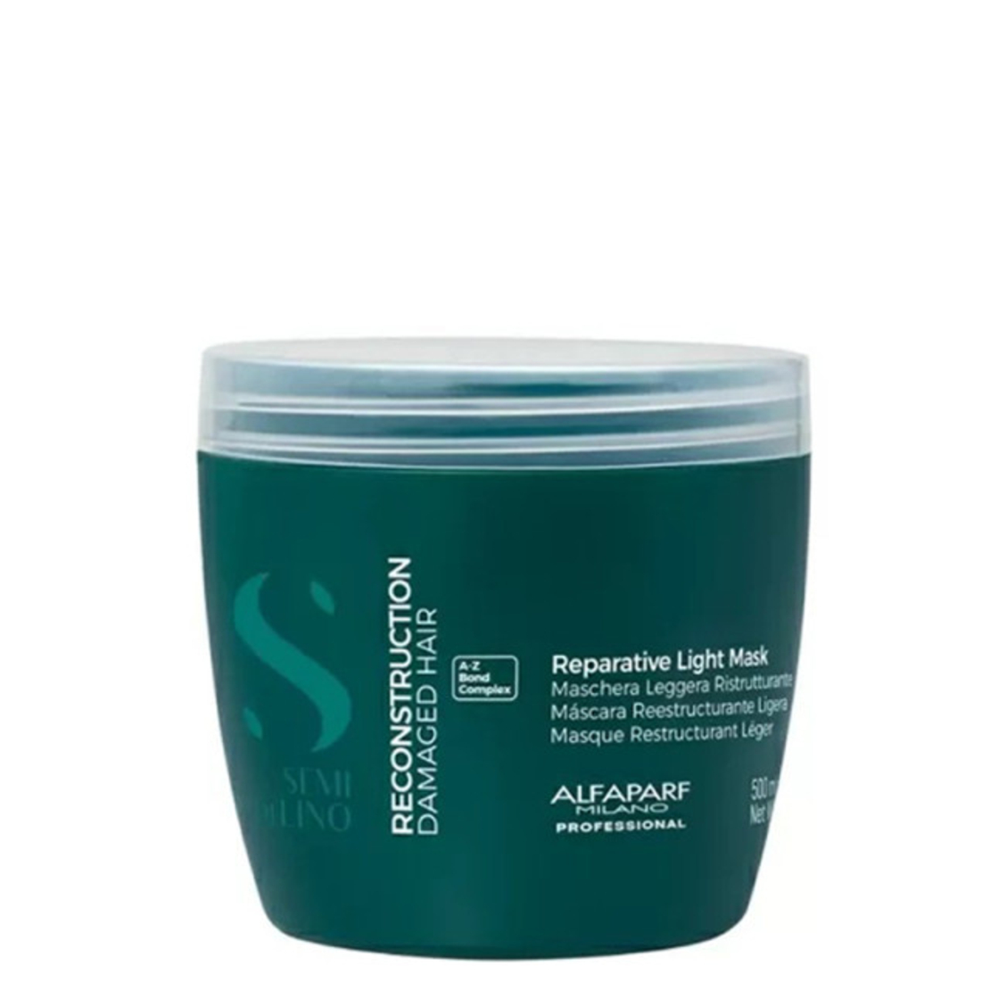 Възстановяваща маска за увредена коса с екстракт от бамбук Alfaparf Milano Reconsruction Damaged Hair Reparative Light Mask 500 мл