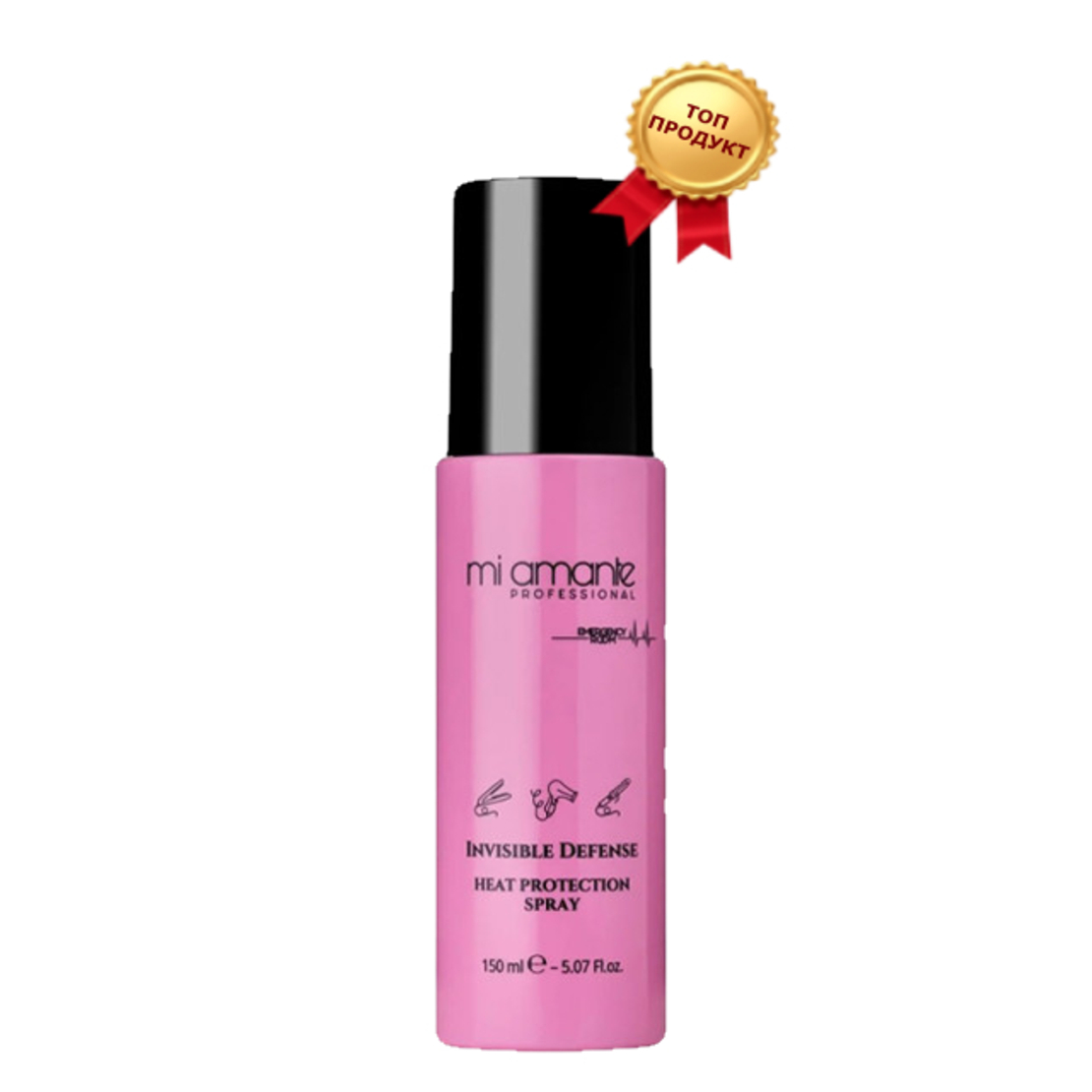 Термозащитен спрей за коса Mi Amante Professional Invisible Defense Heat Protection Spray 150ml