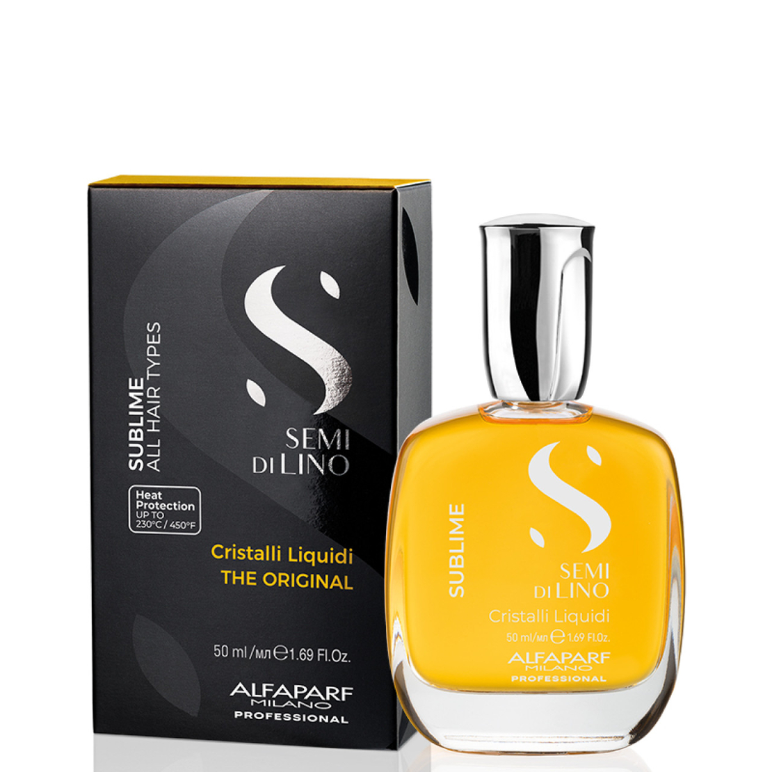 Течни кристали за супер блясък ALFAPARF Milano Semi Di Lino SUBLIME Cristalli Liquidi 50ml
