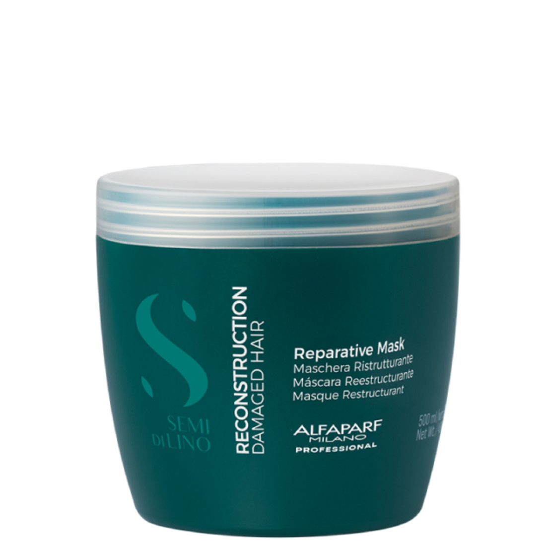 Възстановяваща маска за увредена коса с екстракт от бамбук Alfaparf Milano Reconsruction Damaged Hair Reparative Mask 500 мл