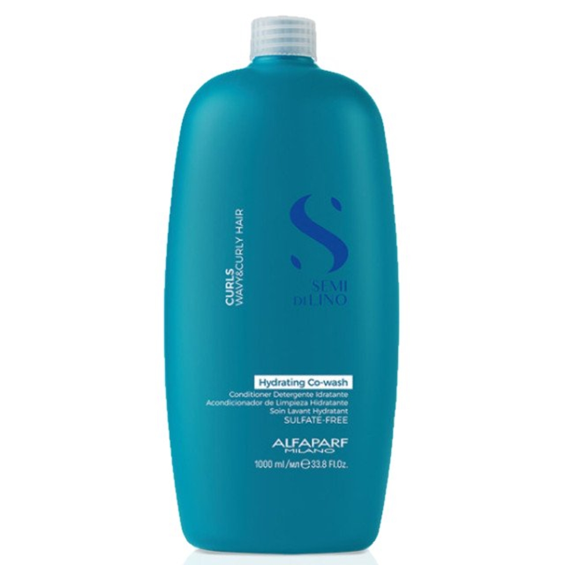 Дълбоко хидратиращ измиващ крем-балсам за къдрава коса Alfaparf Milano Curls Hydrating Co-Wash 1000ml