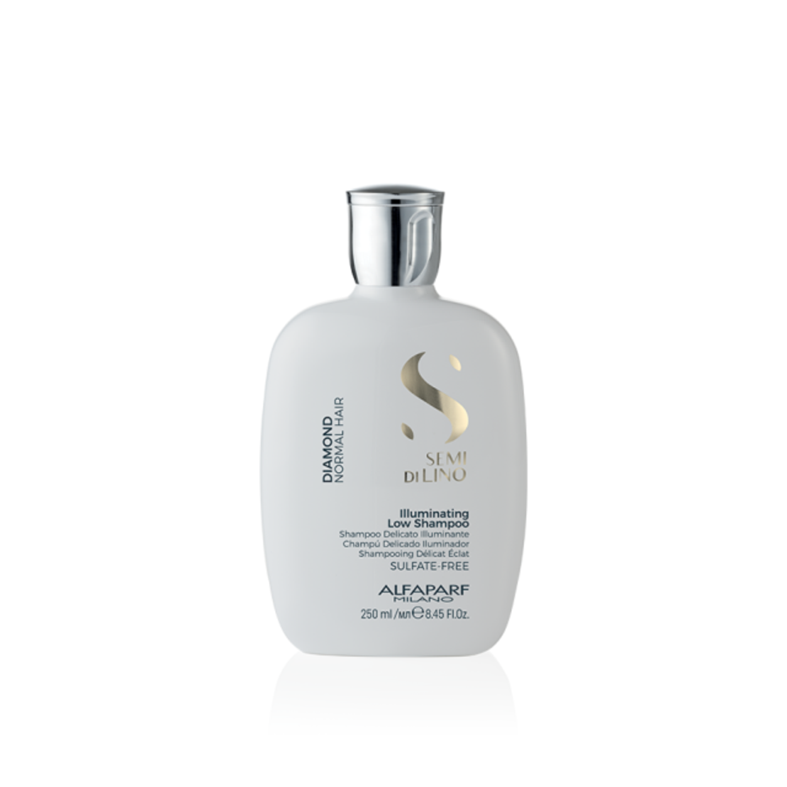 Шампоан за диамантен блясък с ленено семе Alfaparf Milano Diamond Normal Hair Illuminating Shampoo 250 мл