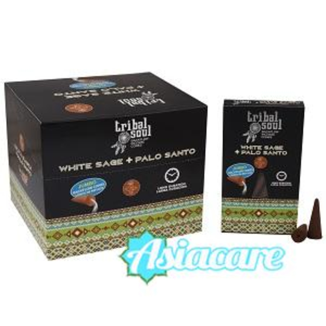 Ароматни конуси Tribal Soul пало санто и салвия 10 броя