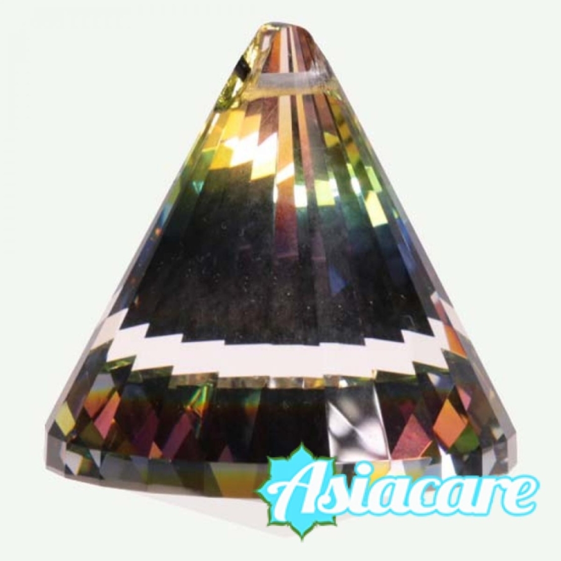 Фенг шуи многоцветен слънчев кристал - конус, suncatcher