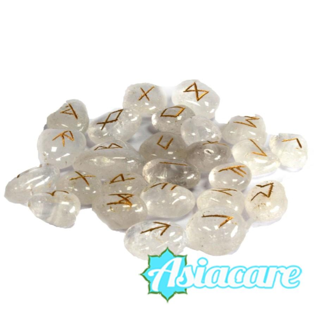 Кесия за гадаене с руни от планински кристал