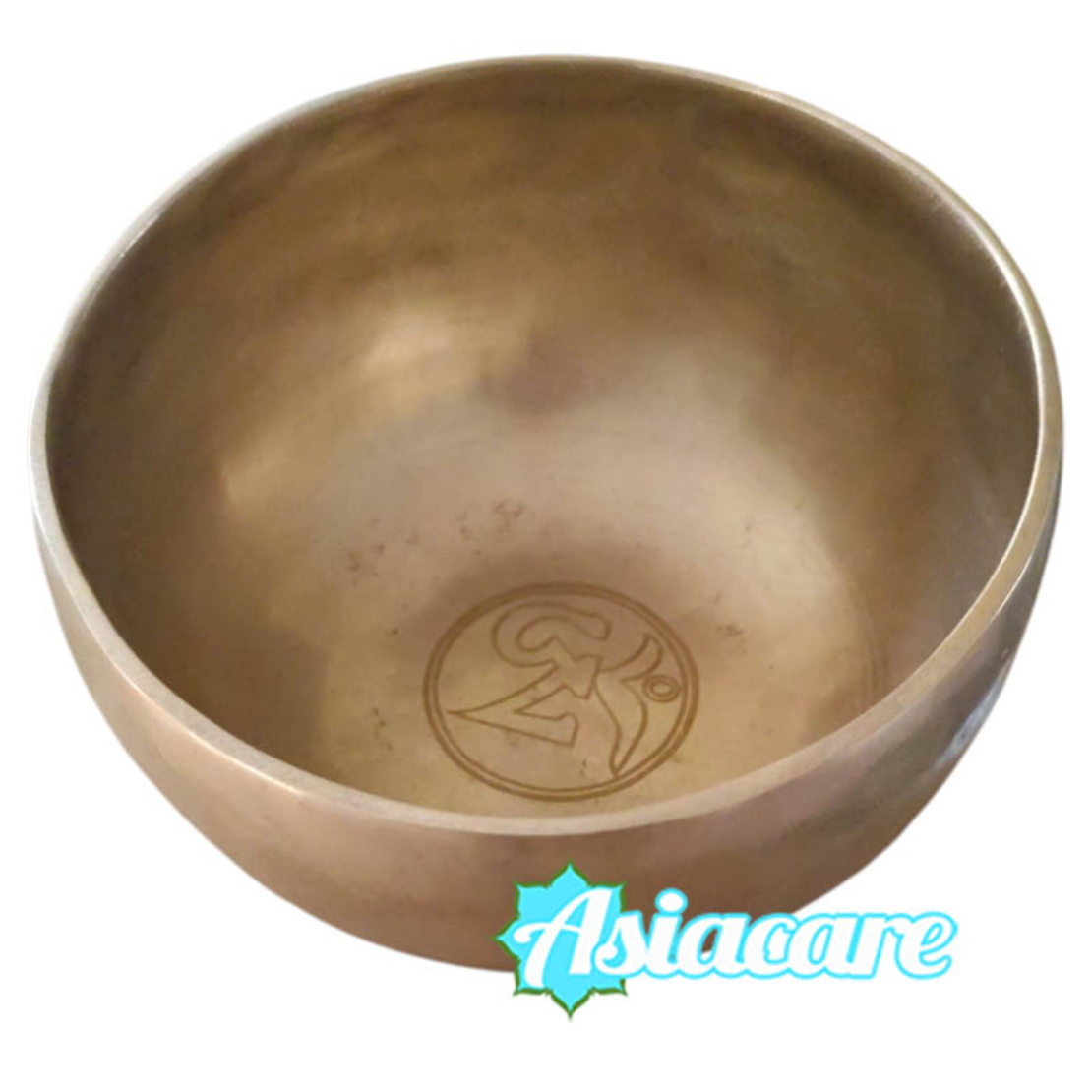 ОМ Ръчно кована гравирана пееща купа 10-16 см,  250-750 грама с дървено чукче