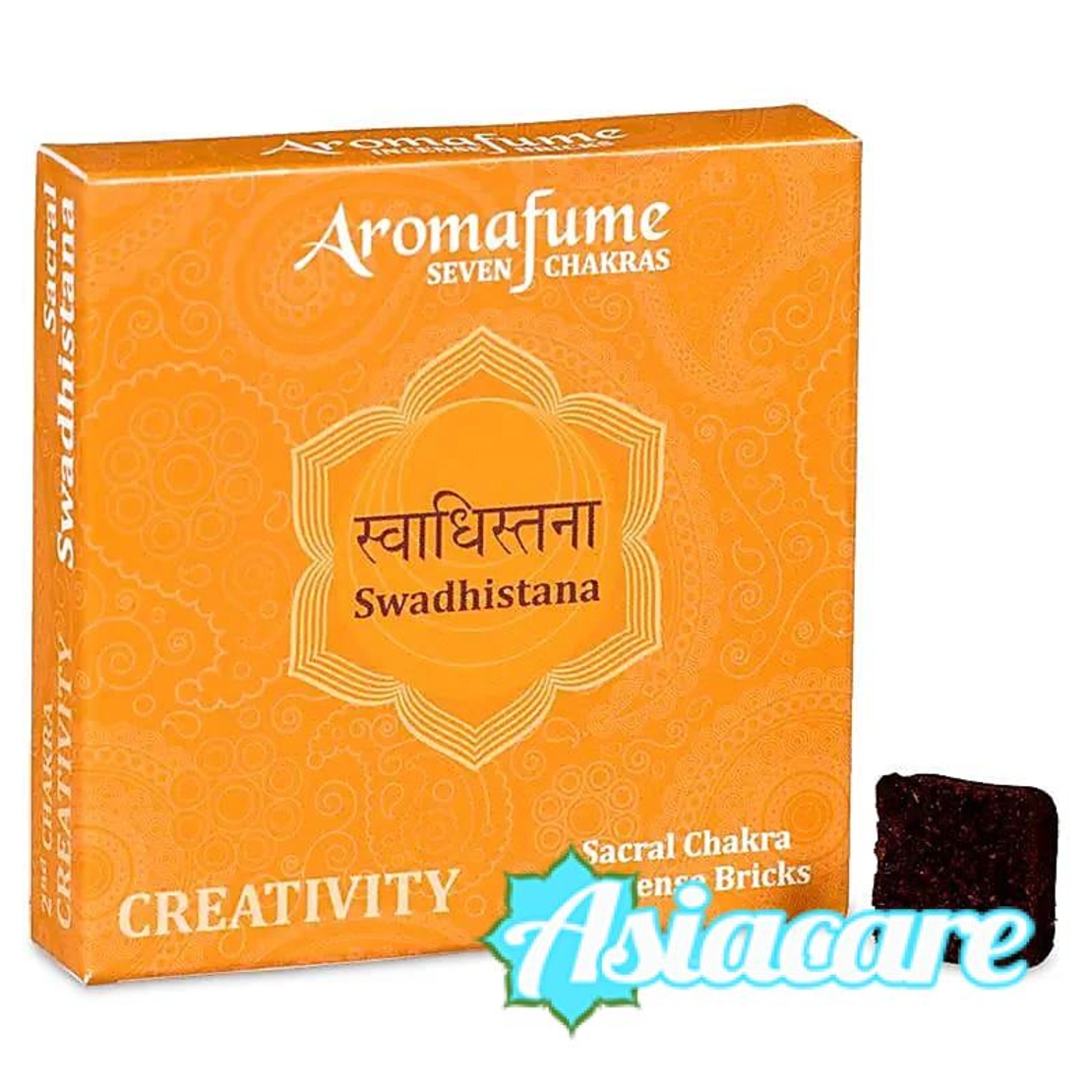 Ароматни плочки SWADHISTANA(2 ра Чакра) за бездимно ароматизиране, 9 броя