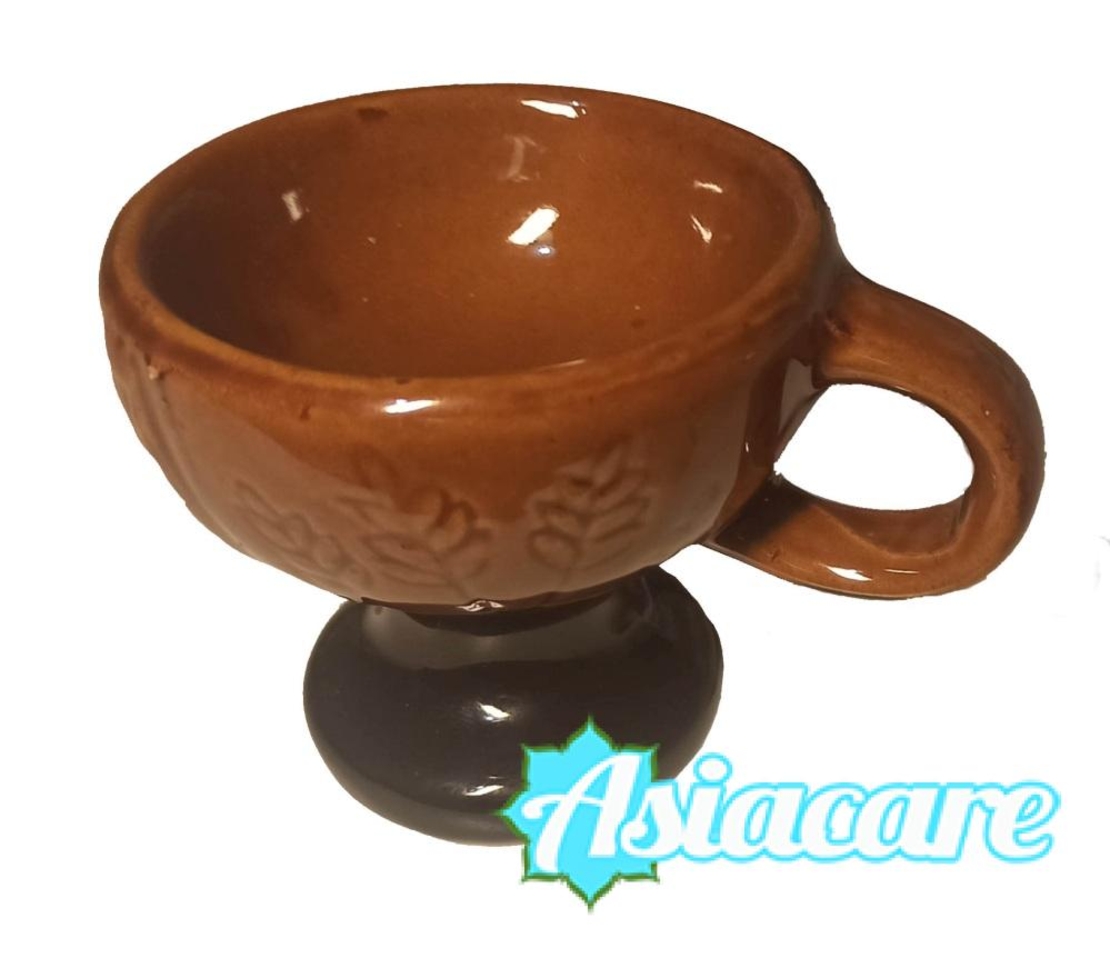 Керамичен тамянник с дръжка