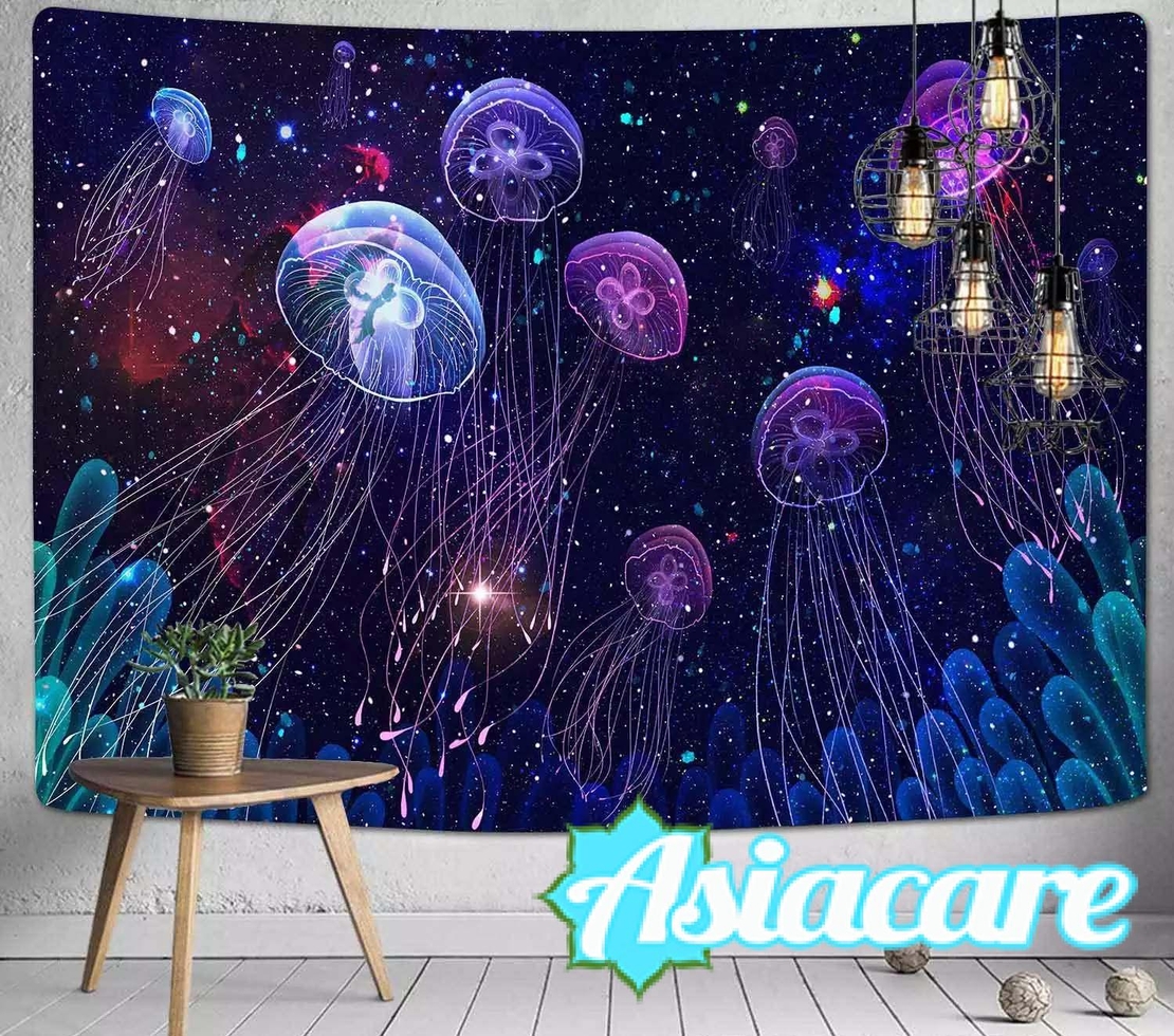 Килим за стена, пано за стена Вълшебни светове - воден свят