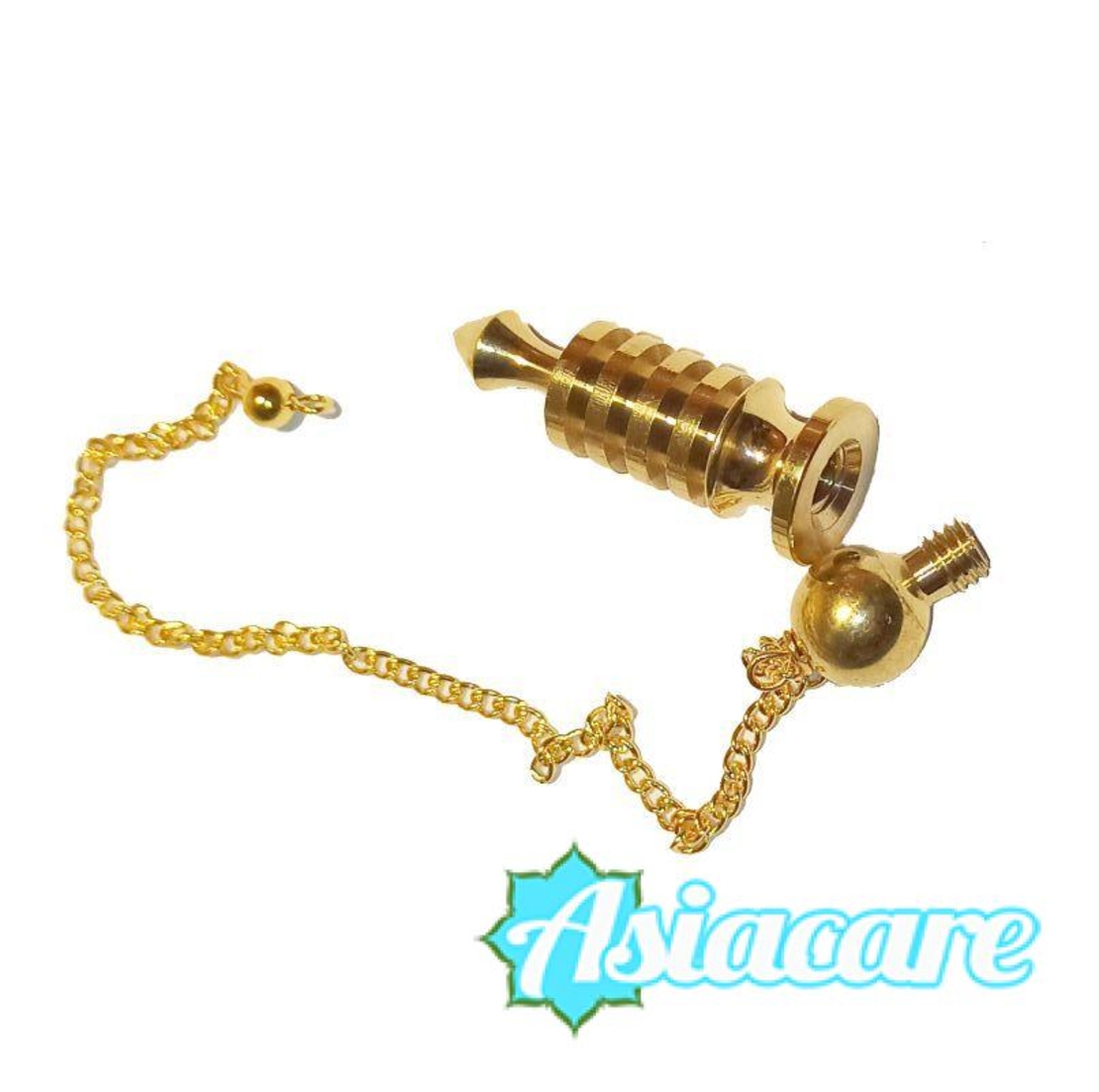 Метално радиестезично махало от месинг и отвор за свидетел