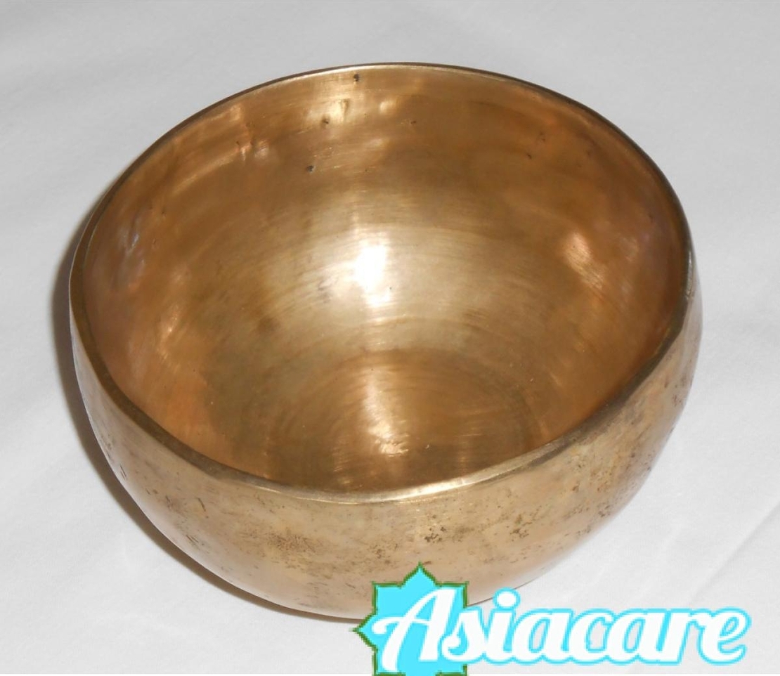 ДЕ-ВА Ръчно изработена пееща купа 1400 грама 20 см с дървено чукче