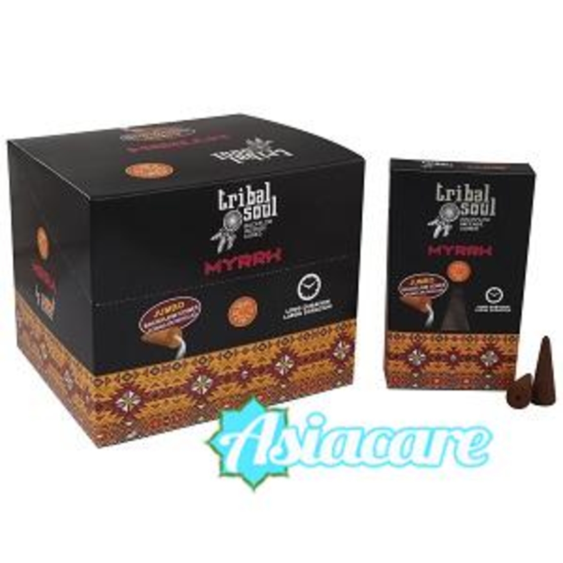 Ароматни конуси Tribal Soul перуанска смирна 10 броя